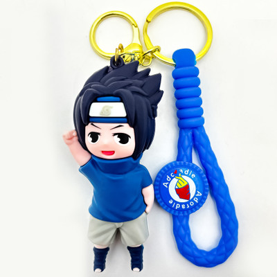 Gerimic 3D Sasuke Uchiha Premium Anime Keychains Keychains Key Chain