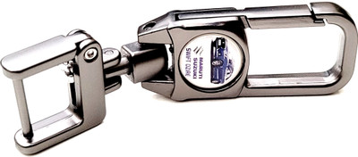 ADOREAL SUZUKI SWIFT DZIRE METALLIC KEYCHAIN AND KEYRING WITH CAR LOGO Key Chain