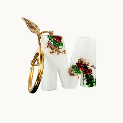 ADW CRAFT'S New Stylish Key Chain WHITE-KYCH-M Key Chain