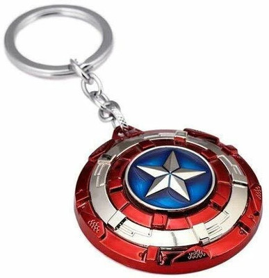 GKCH keychain-captain america rotating shield Key Chain