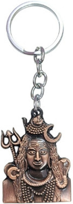PEARLISH Lord Shiva /Shiv Ji Premium Quality Keychain (Rosegold) Key Chain