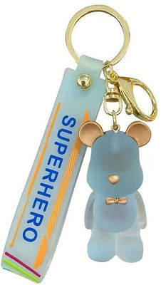 SRG Crystal Teddy Bear shaped Keychain Keyring Key Chain