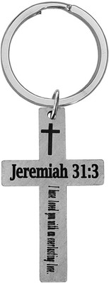 M Men Style I Have Loved With An Everlasting Love. (Jaremiah 31:3)LSK220162 Key Chain