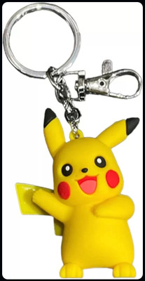 gtrp Keychain-3D Pikachu Pokemon For men And Women Keychain Key Chain