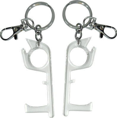 Get Fatang Multipurpose Safe Touch Keychain Key (Pack of 2) Key Chain