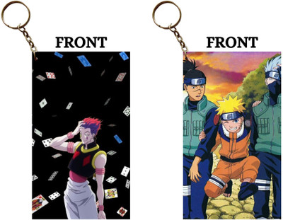 Hariyaali Enterprises LLP HISOKA SET CARDS FLY X NARUTO HANGING Unique Style 2 pcs Combo Key Chain