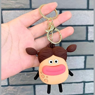 Funfob Potato Squishy Keychain Pout Funny Stress Buster (Potato Squishy) Key Chain