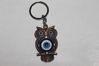 Lucky Rudraksha OWL_KEYCHAIN Key Chain