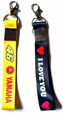 ShopTop Combo Fabric Lanyard ID tag Bike Key Chain 0018 Key Chain