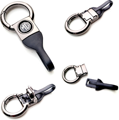 ADOREAL MG KEYCHAIN AND KEYRING LEATHER BELT METALLIC 2025 EDITION Key Chain