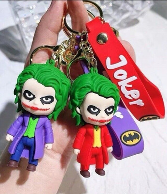 SHRI JI JOKER Keychain with Strap Pack of 2 Key Chain