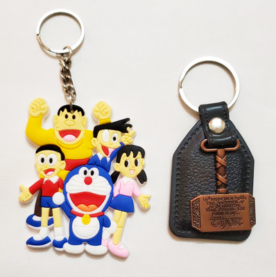 ShopTalk Thor lather with Dora familey Key Chain
