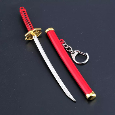 gtrp Katana Keychain with Push Button | Cool Anime Keychain 072 Key Chain