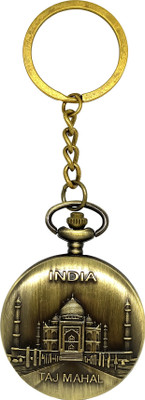 BBG FK_Incredible India Taj Mahal Pocket Watch Cum Key Chain Key Chain