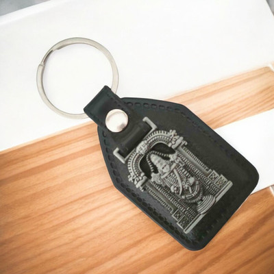 Shiv Jagdamba Religious Tirupati Balaji God Antique Leather Keychain ShivKey2024152 Key Chain