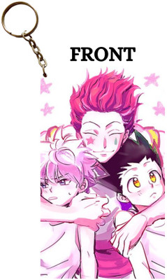 Hariyaali Enterprises LLP Hunter X Hunter ENEMIES BECOME FRIENDS HISOKA FRIEND Key Chain