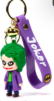 SHRI JI JOKER Keychain in Purple Suit with green hair Key Chain