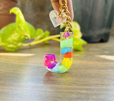 YARA CREATION J Real Stones Key Chain