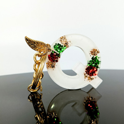ADW CRAFT'S WHITE-KYCH-Q Key Chain