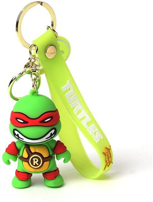 GKM Trendy Attractive Ninja R Raphael best quality pvc keychain Key Chain