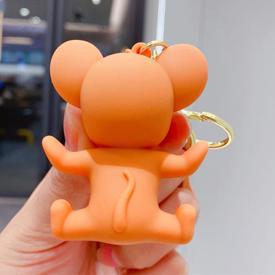 gtrp keychain-Tom and Jerry Cartoon Anime Figure PVC Doll Bag Keyring Key Chain