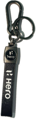 SHRI JI Premium High-quality Leather Patti Hero Keychain Key Chain