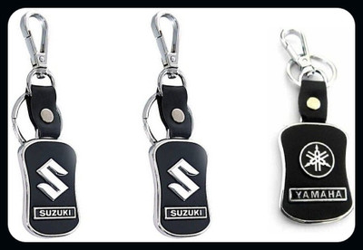 GSV Suzuki YAMAHA logo Leather hook Keychain keychain_J521 Key Chain