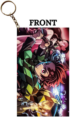 Hariyaali Enterprises LLP Demon Slayer TANJIRO FIERCE ATTACK FOR EVIL Key Chain