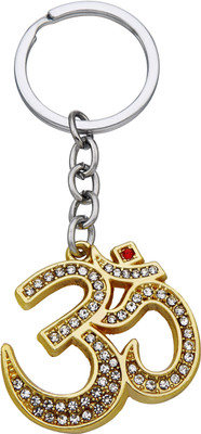BLESSINGS Om Metal M Key Chain