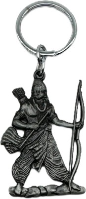 Buko Jai Shree Ram Double-Sided Metal Keychain Bhagwan Series Collection Anti-Rust Key Chain