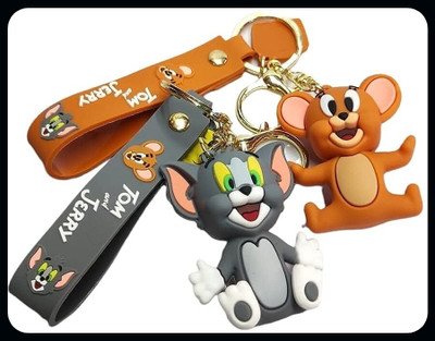gtrp Keychain-Tag Tom and Jerry fan merchandise Classic animation -New1066 Key Chain