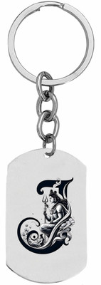 Sullery Stainless Steel Alphabet Letter Keychain Initial CharmSullery2025455 Key Chain