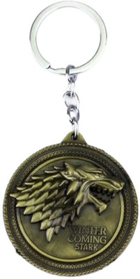 SHRI JI GOT Keychain Rotating Spinning Keychain Gold Key Chain