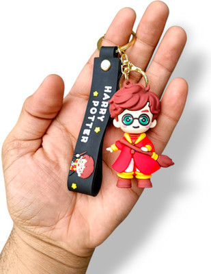 Zuno Harry Potter Keychain For Girls Womens Backpack Bag Charm Cute Cartoon Keychains Key Chain