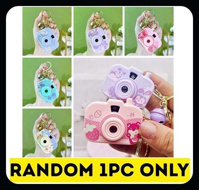Meeko.com Cute Cartoon Camera Keychain Image Slide Show _jj7 Key Chain
