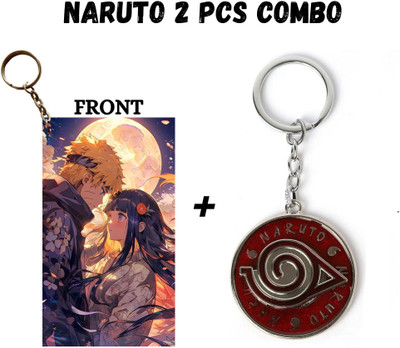 Hariyaali Enterprises LLP Naruto NARUTO AND HINATA AFTER GETTING MARRIED Unique Style 2 pcs Combo Key Chain