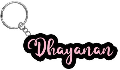 SY Gifts BPK Dhayanan Name Keychain Key Chain