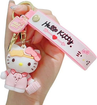 gtrp Cute Kitty 3D | Keyring & Quirky Bag Charm 01-New53 Key Chain