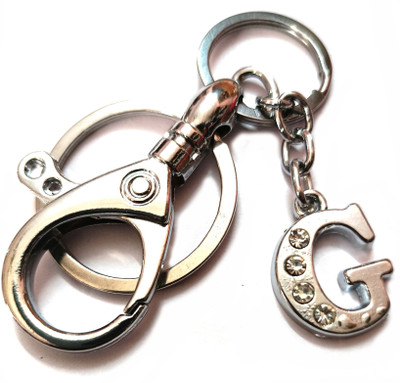 ShopTop Hook with Alphabet G keychain 1 piece Key Chain