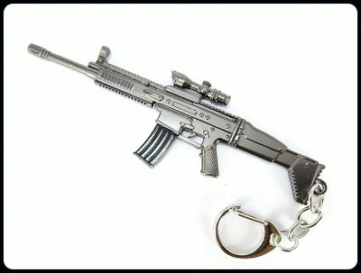 gtrp Keychain-keychain-Pubg 3D Metal Body M416 Rifle 120mm Length Key Chain