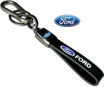 FLAMBE New Ford Car Hanging Hook Leather Belt keychain Key Chain