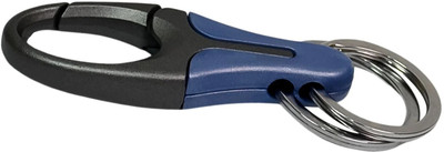 YK INTERNATIONALS Heavy Duty Royal Blue Stainless Steel Luxury Car, Bikes Key Holder (1 Pc) Key Chain