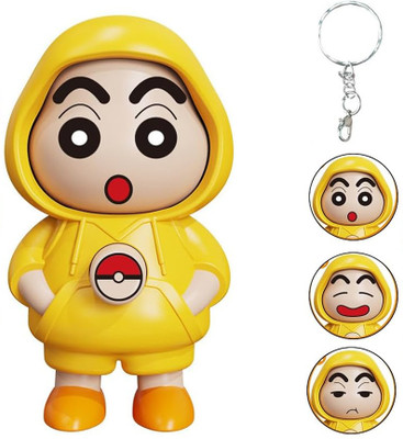 Climberty Crayon Shinchan Keychain Cute Bag Charm Action Figure Toy Key Chain