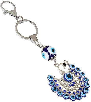 SRG PEACOCK Evil Eye Keychain Key Chain