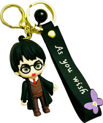 GKM Harry Potter with owl premium keyring keychain with hook Key Chain