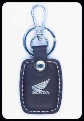 Jainzon Bike Logo Leather Hook Keyring-S715 Key Chain