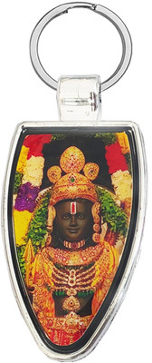 M Men Style Religious Shri Ram Lalla Idol Bikes/Car/Office Keychain SKey202433 Key Chain