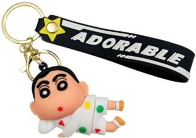 PEARLISH Shinchan 3D Night Dress Keychain Y-1 Key Chain