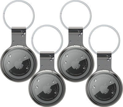 SQUIF Airtag Case Keychain Holder Compatible with Apple AirTags Waterproof & Dustproof Key Chain