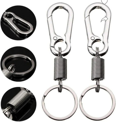 Balaji keychain Combo of spring hook keychain Key Chain